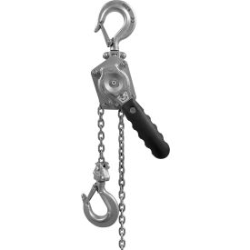OZ Lifting Products Stainless Steel Manual Lever Hoist 1/4 Ton Capacity 20' Lift OZSS025-20LH