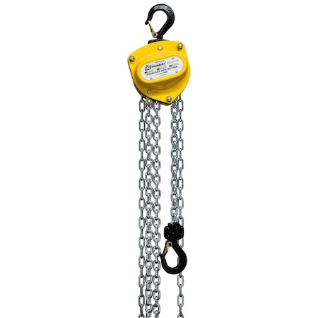Manual Chain Hoist, 1000 lb., Lift 10 ft. MPN:OZ005-10CHOP