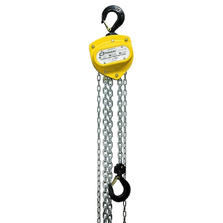 Manual Chain Hoist, 4000 lb., Lift 20 ft. MPN:OZ020-20CHOP
