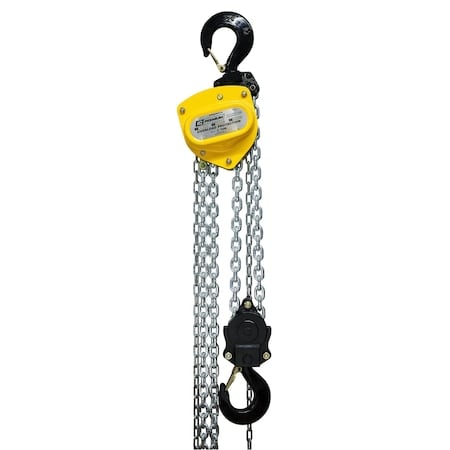 Manual Chain Hoist, 6000 lb., Lift 20 ft. MPN:OZ030-20CHOP