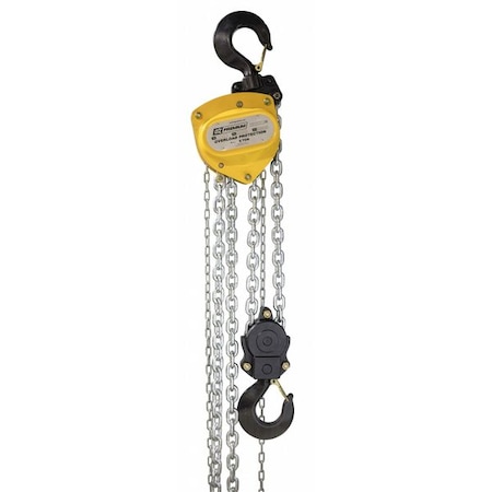 Manual Chain Hoist, 79 lb, Grade 80, 1 13/16 in MPN:OZ050-30CHOP