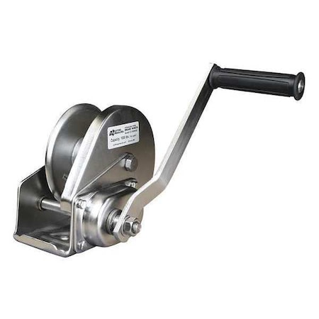 Hand Winch, 1000 lb., 5-63/64 in.Overall W MPN:OZ1000BWSS