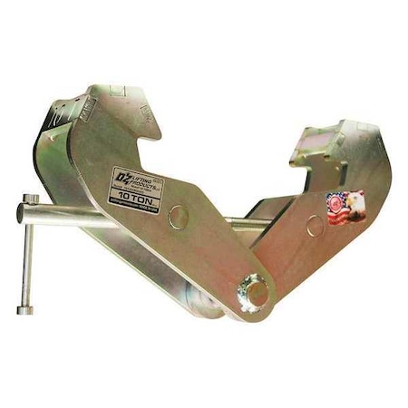 Beam Clamp, Steel, 20, 000 lb., Manual MPN:OZ10BCA