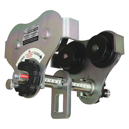 Push Beam Trolley Man Rated 1 Ton MPN:OZ1PBTA-MR