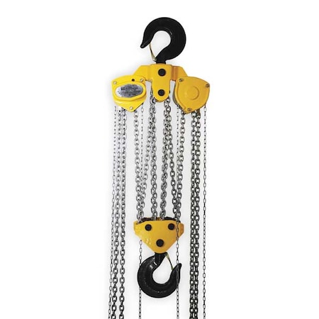 Manual Chain Hoist, 40000 lb., Lift 20 ft. MPN:OZ200-20CHOP