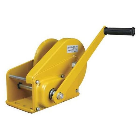 Hand Winch, 2000 lb., Carbon Steel MPN:OZ2000BW