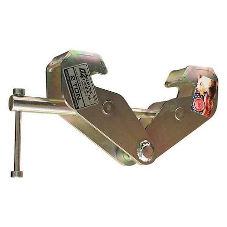Beam Clamp, Steel, 4000 lb., Manual MPN:OZ2BCA