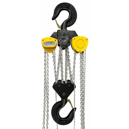 Manual Chain Hoist, 60000 lb., Lift 20 ft. MPN:OZ300-20CHOP