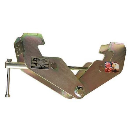 Beam Clamp, Steel, 6000 lb., Manual MPN:OZ3BCA