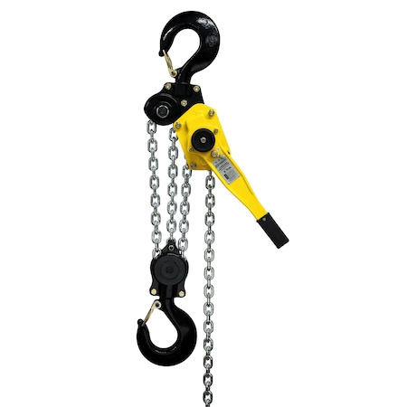 Lever Chain Hoist, 18, 000 lb Load Capacity, 15 ft Hoist Lift, 2 1/4 in Hook Opening MPN:OZ900-15LHOP