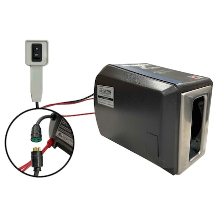 Electric Winch, Black, 0.6 Motor HP MPN:OZDCW
