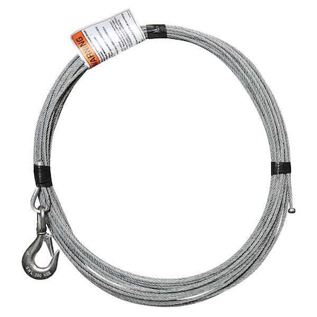 Cable, Galvanized Steel, 800 lb. MPN:OZGAL.19-80B