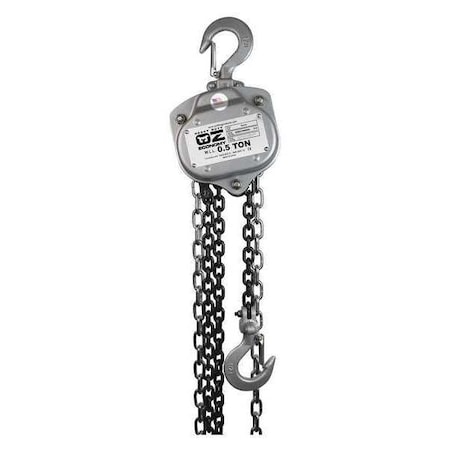Chain Hoist, 1000 lb., 20ft. Load Chain MPN:OZHDE005-20CH
