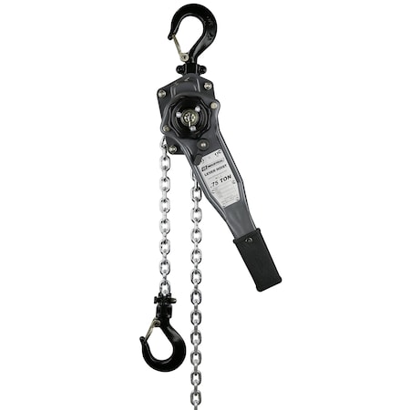Lever Hoist, 1500 lb., 5ft. Load Chain, 1500 lb. Load Capacity, 5 ft Hoist Lift MPN:OZIND075-5LH