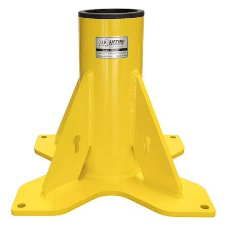 Mounting Base, 2, 500 lb Capacity, Silver MPN:OZPED4