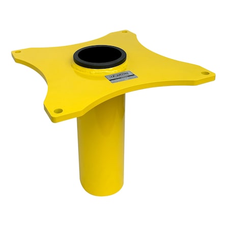 Mounting Base, 2, 500 lb Capacity, Silver MPN:OZSOC4