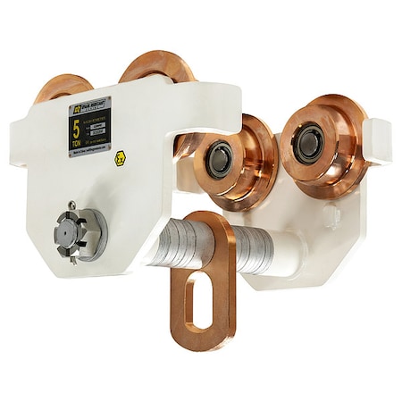 5 Ton Spark Resistant Push Beam Trolley MPN:OZSR5PBT