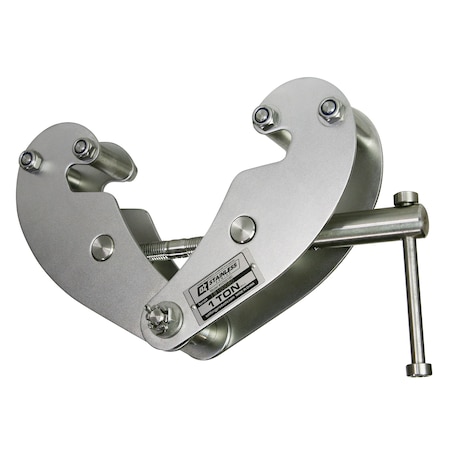 1 Ton Stainless Steel Beam Clamp MPN:OZSS1BC