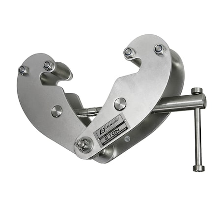 2 Ton Stainless Steel Beam Clamp MPN:OZSS2BC