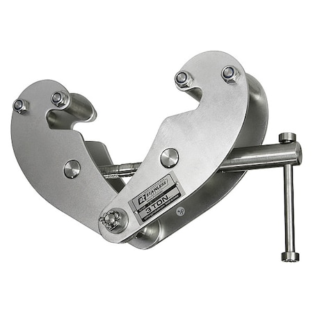 3 T Stainless Steel Beam Clamp MPN:OZSS3BC
