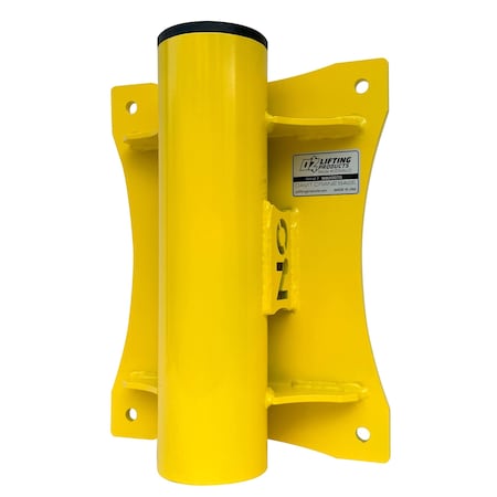 Mounting Base, 1000 lb. Cap., Steel, Silver MPN:OZWALL2