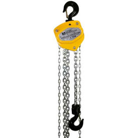 OZ Lifting Manual Chain Hoist With Std. Overload Protection 2 Ton Cap. 20' Lift OZ020-20CHOP