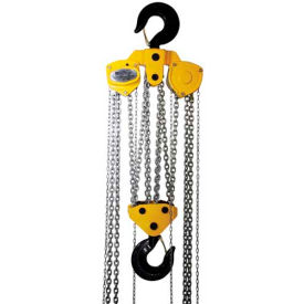 OZ Lifting Manual Chain Hoist With Std. Overload Protection 20 Ton Cap. 20' Lift OZ200-20CHOP