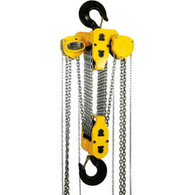OZ Lifting Manual Chain Hoist With Std. Overload Protection 30 Ton Cap. 20' Lift OZ300-20CHOP