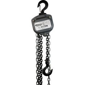 OZ Lifting Industrial Manual Chain Hoist 1/2 Ton Capacity 10' Lift OZIND005-10CH