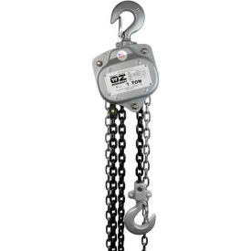 OZ Lifting Industrial Manual Chain Hoist 1 Ton Capacity 10' Lift OZIND010-10CH