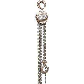 OZ Lifting Stainless Steel Chain Hoist 1/4 Ton Capacity 40' Lift OZSS025-40CH