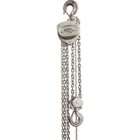 OZ Lifting Stainless Steel Chain Hoist 3 Ton Capacity 40' Lift OZSS030-40CH