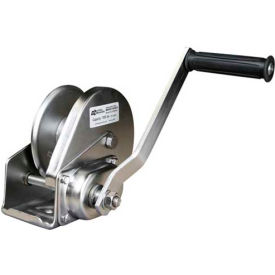 OZ Lifting OZ1000BWSS Stainless Steel Hand Winch with Brake 1000 Lb. Capacity OZ1000BWSS
