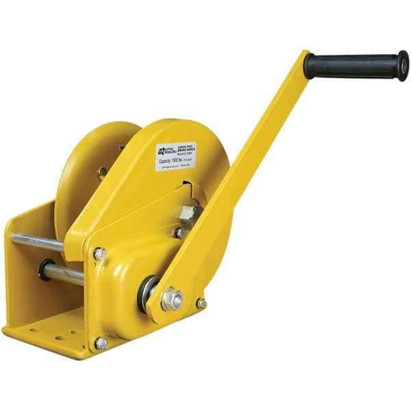 Winches; Winch Type: Pulling ; Line Pull Capacity (Lb.): 1500 ; Load Rating 1st Layer: 1500 ; Load Rating Mid-drum: 1250 ; Load Rating Full Drum: 750 ; Number Of Speeds: One MPN:OZ1500BW