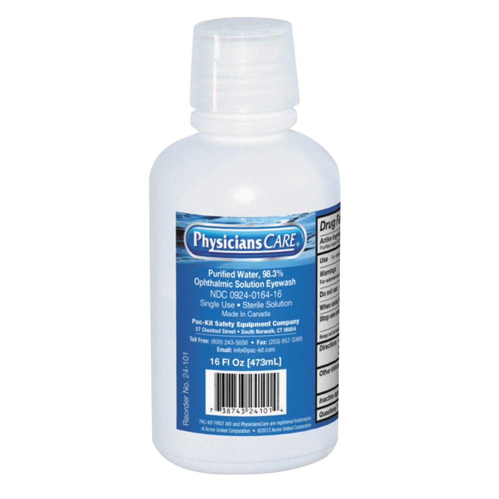 Eye Flush Bottles, 16 oz MPN:579-24-101