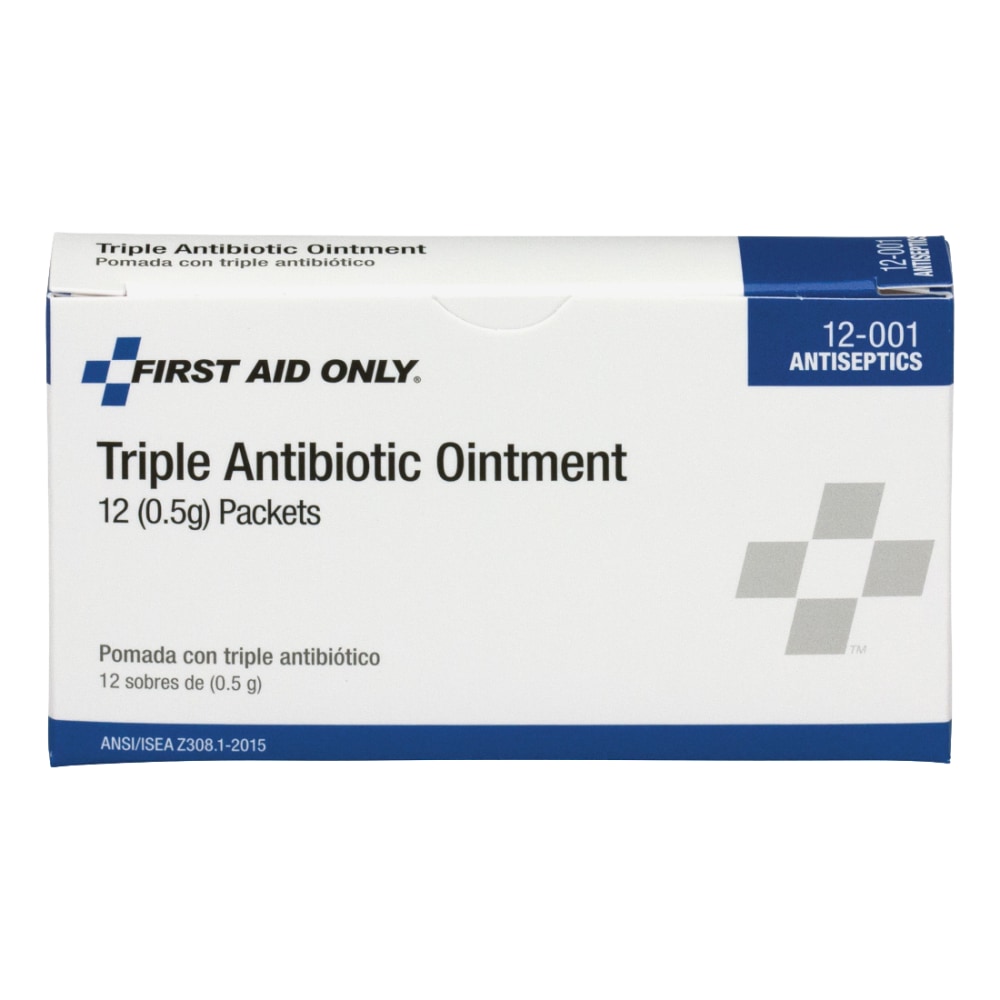 First Aid Only BZK Antiseptic Towelettes, 2in x 2in, White, Box Of 10 (Min Order Qty 25) MPN:FAO12018
