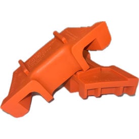 Pac Strapping® Drum Clip For Iso Open Head Drums Orange Pack of 20 DC ORANGE
