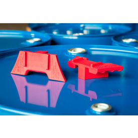 Pac Strapping® Drum Clip For Close Head Drums Red Pack of 20 DC RED