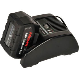Fromm Replacement Charger For P328S & P329S Plastic Strapping Tool Batteries Black N5.4447