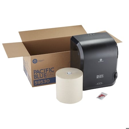 Mechanical Towel Dispenser Kit, Black MPN:59530