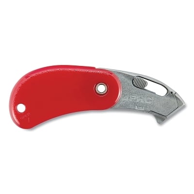 Phc Auto-Retracting Pocket Safety Cutter Red MPN:E10202-2