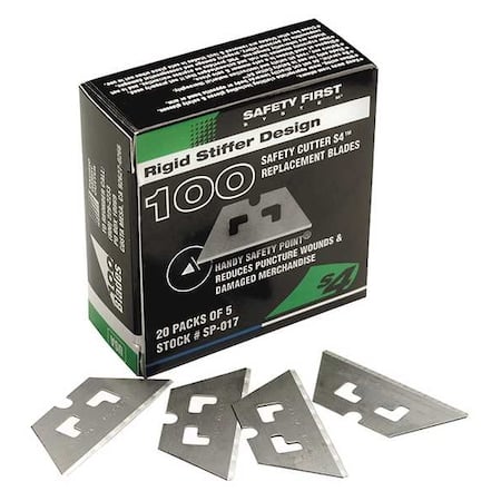 Phc SP017 1 Notch Safetypoint Utility Blades MPN:B11101-9