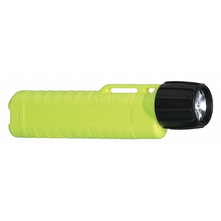 Safety Yellow LED Handheld Flashlight, Alkaline AA, 120lm MPN:514431