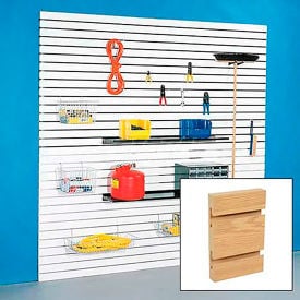 Pacific Panel Slatwall Panel with Aluminum Inserts 48