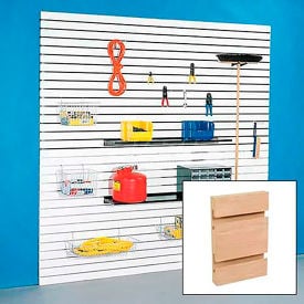 Pacific Panel Slatwall Panel with Aluminum Inserts 48