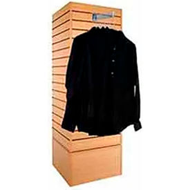 Pacific Panel Rotating Slatwall Merchandiser Cube 20