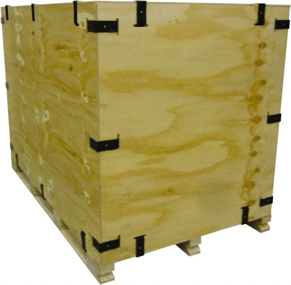 Bulk Storage Container: Collapsible Wood Crate MPN:CL1135X475X665