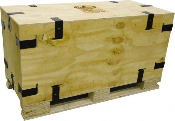 Bulk Storage Container: Collapsible Wood Crate MPN:NBCL452020