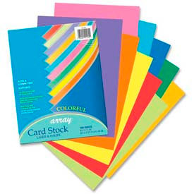 Pacon® Array Heavyweight Card Stock Paper 8-1/2