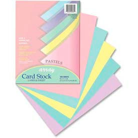 Pacon® Array Pastel Heavyweight Card Stock Paper 8-1/2